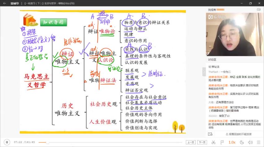 2020猿辅导刘佳彬高三政治网课秋季班百度云(12.58G)