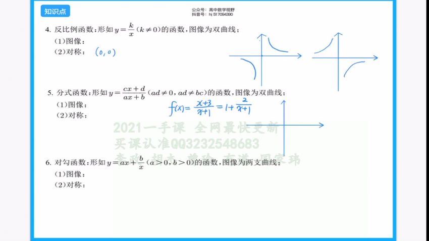 胡杰2021高考数学一轮 (66.50G) 百度云网盘