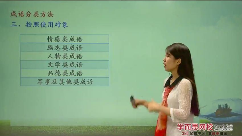 学而思 小帆课堂：8课时搞定成语词典【王帆8讲】(1.01G) 百度云网盘