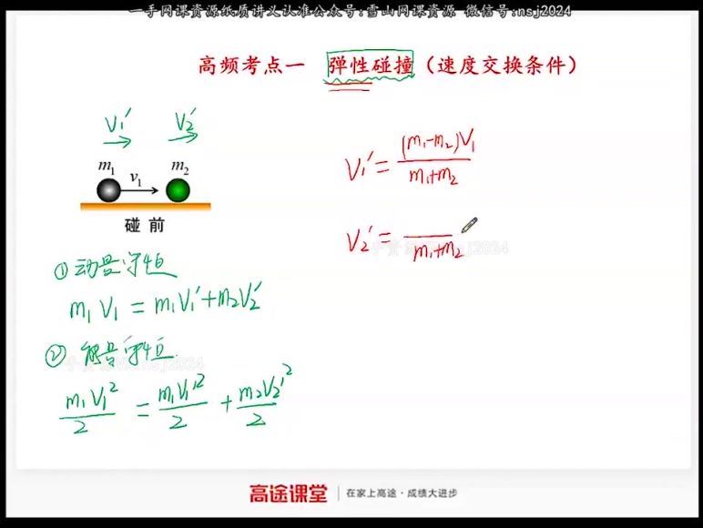 2023高三高途物理高明静A+班资料库(5.94G) 百度云网盘