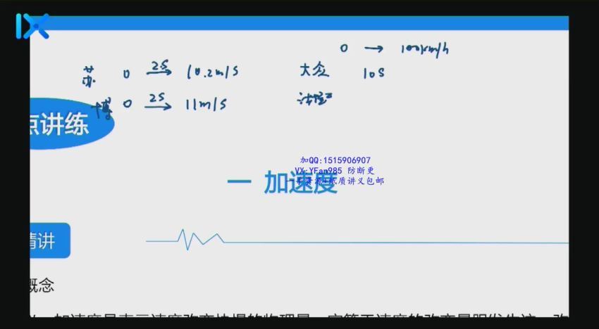 乐学高考 于冲 高一物理系统班(暑期)(7.45G) 百度云网盘