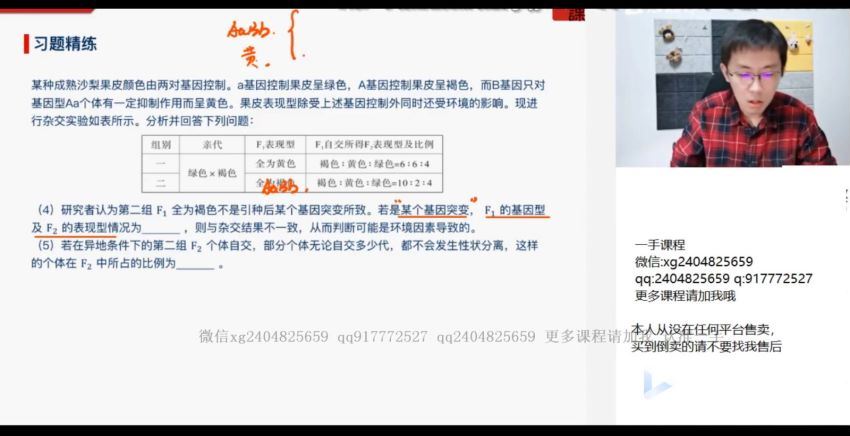 2021高三生物张鹏春季班（清北）(20.28G) 百度云网盘