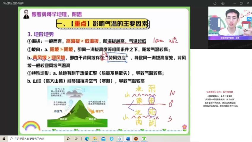 2022作业帮高二地理王群地理续报资料(407.30M) 百度云网盘