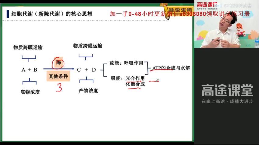 2022高途高一生物徐京秋季班(3.97G) 百度云网盘