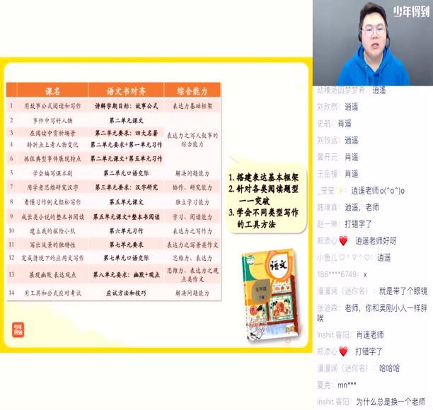 2021泉灵语文春季班五年级 (7.88G) 百度云网盘