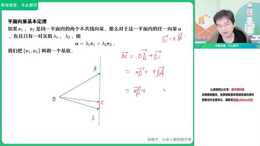 2023高一作业帮数学张华s班春季班(1.30G) 百度云网盘