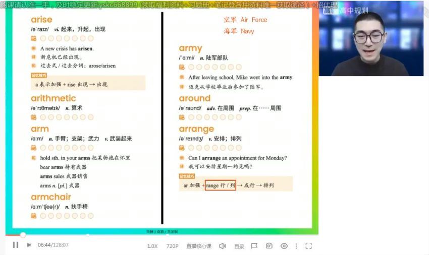 2023朱汉琪高考词汇专题班（专题课）(1.38G) 百度云网盘