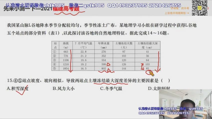 2022高三地理张艳平春季班（百日冲刺下）(2.60G) 百度云网盘