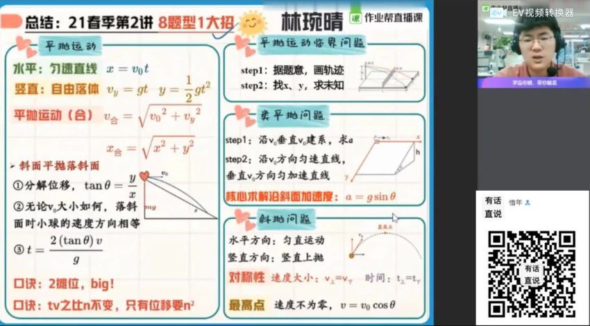 林婉晴2021春季高一物理尖端班 (22.85G) 百度云网盘